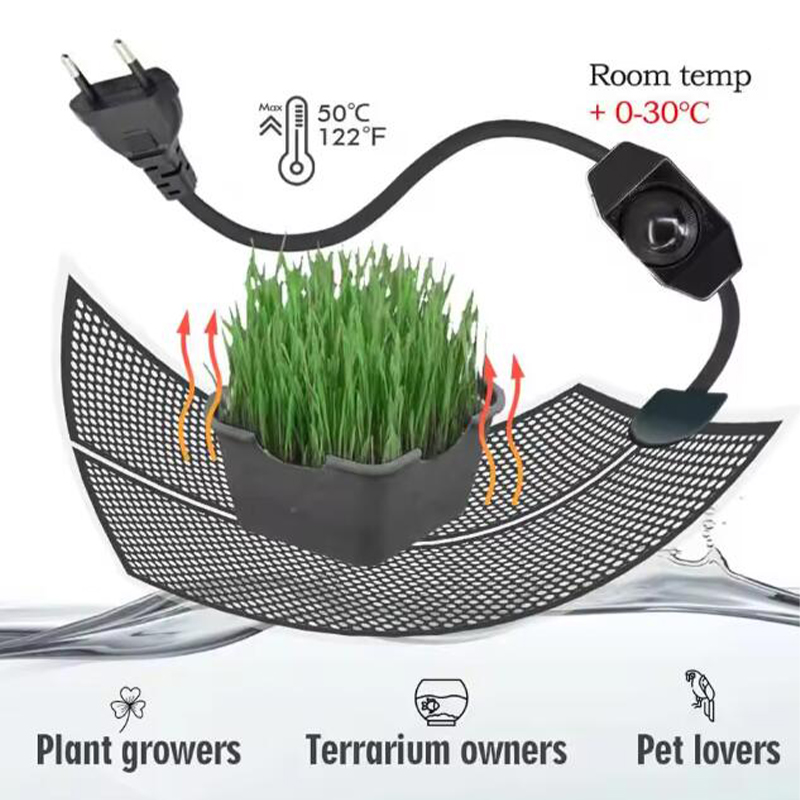 Planted Aquarium Heater - 5-20 واط الزواحف الحرارة حصيرة النباتات