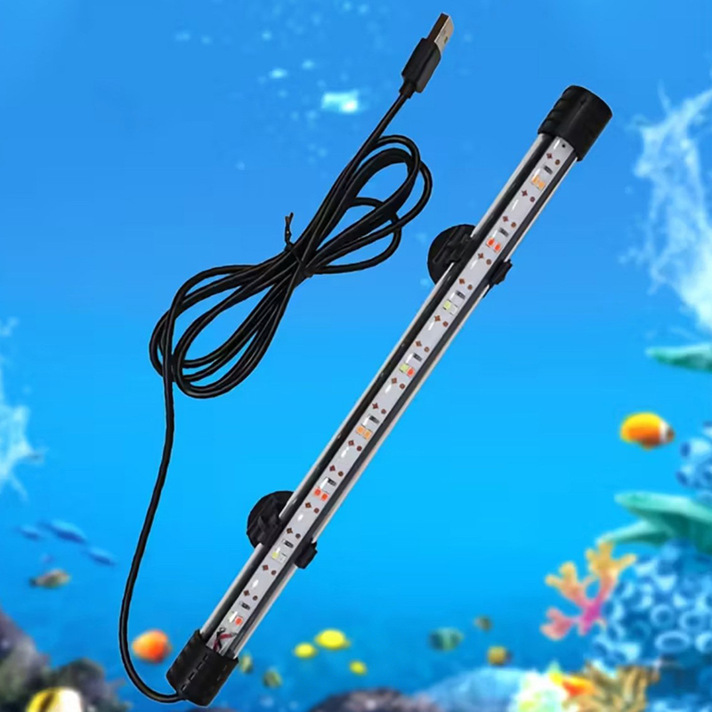 Aquarium Plant Display - 17-47 سنتيمتر USB التوصيل حوض السمك
