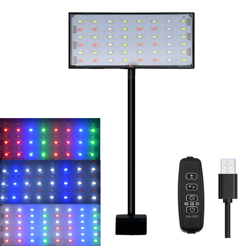 Aquarium Plant Display - إضاءة LED كاملة الطيف لحوض السمك