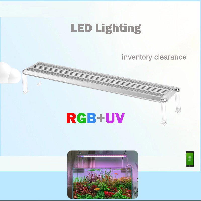 Planted Aquarium Uv Light - Led الإضاءة 60 سنتيمتر 80 سنتيمتر