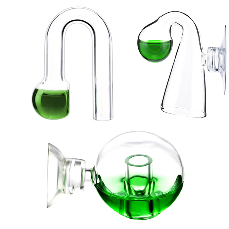 Planted Aquarium Co2 - زجاج منتشر CO2 قطرة مدقق حوض