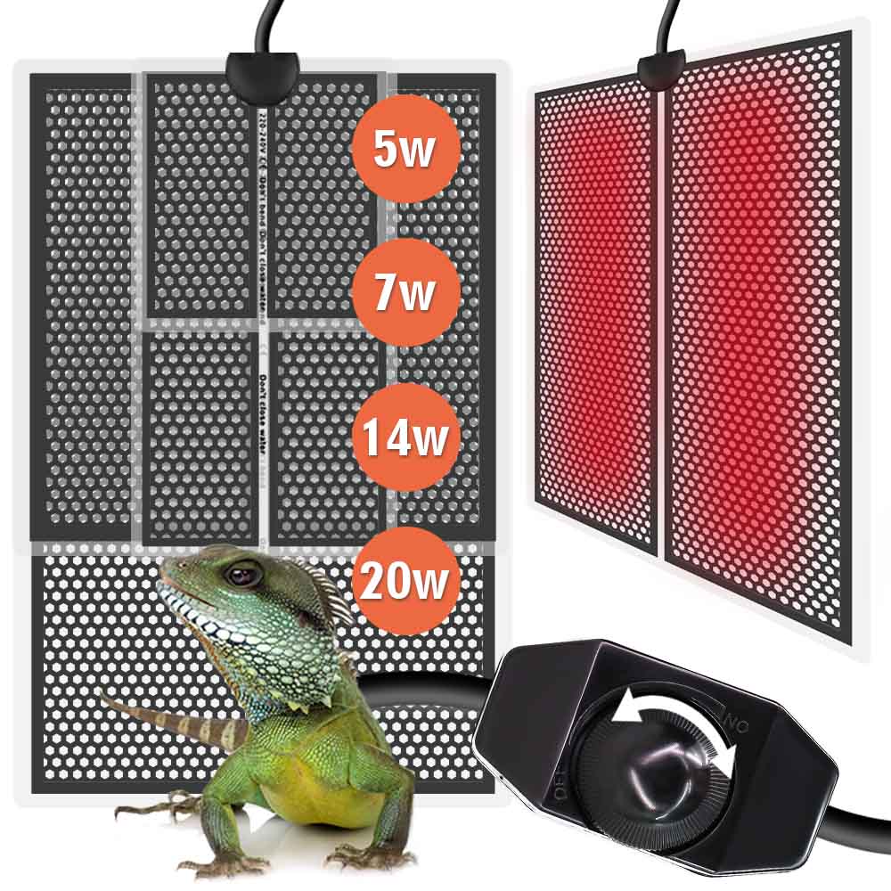 Planted Aquarium Heater - حصيرة الحرارة الزواحف للنباتات ، وسادة