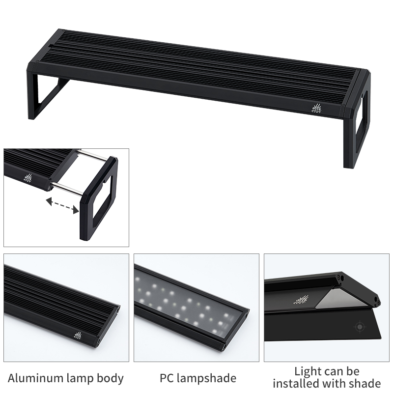 مصباح حوض السمك الذكي M1200Pro - مراجعة Planted Aquarium Uv Light وسعره