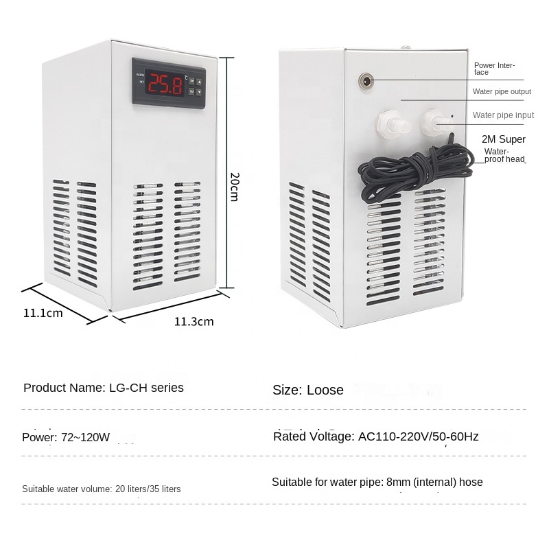أعلى مبيعات خزان الأسماك مبرد  - مراجعة Planted Aquarium Heater وسعره