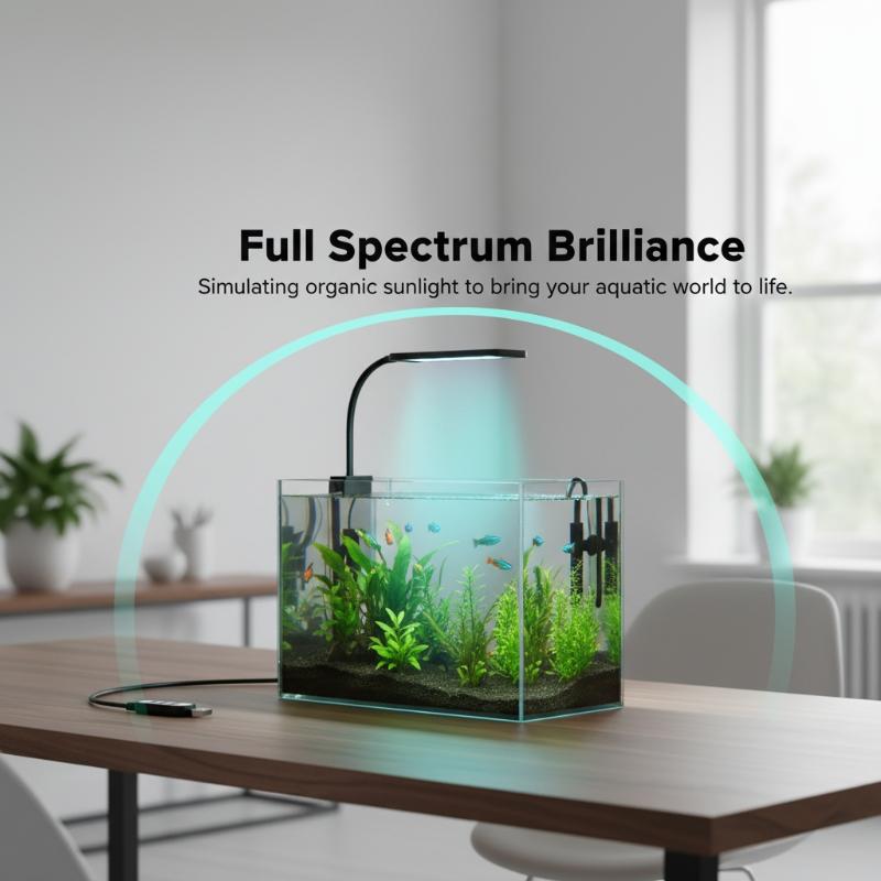 مصباح LED مرن للحوض السمكي بمن - مراجعة Aquarium Planted وسعره