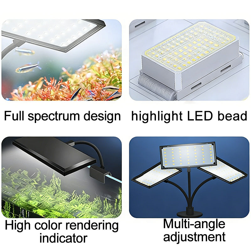 إضاءة LED كاملة الطيف لحوض الس - مراجعة Aquarium Plant Display وسعره