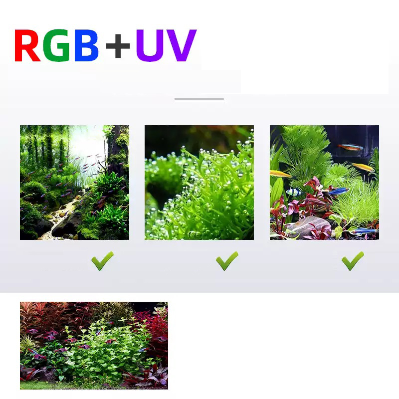 Led الإضاءة 60 سنتيمتر 80 سنتي - مراجعة Planted Aquarium Uv Light وسعره