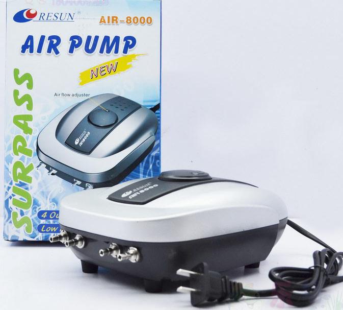 مضخة هواء ريسون air-8000 لأحوا - مراجعة Aquarium Plant Ideas وسعره