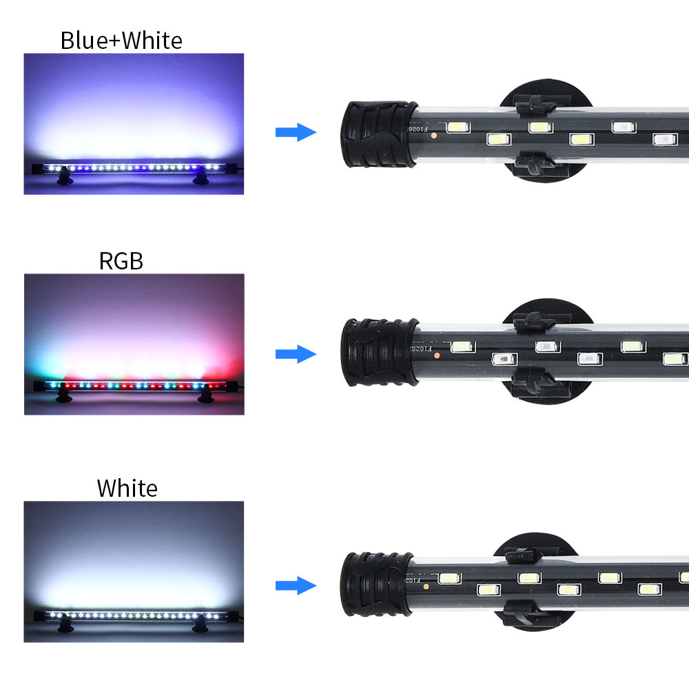 90-260 فولت حوض السمك ضوء LED  - مراجعة Aquarium Plant Display وسعره