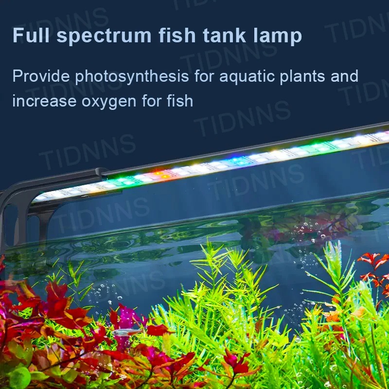 حوض السمك ضوء Led النبات تنمو  - مراجعة Aquarium Plant Display وسعره